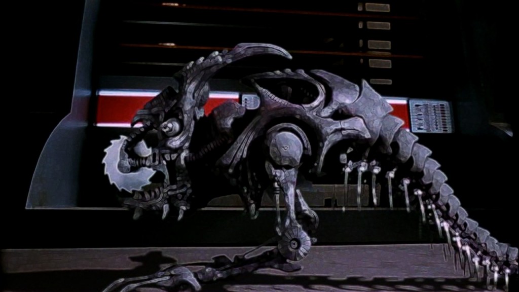 Image tirée du film Planète hurlante inspirée de « Second Variety », une nouvelle de Philip K. Dick