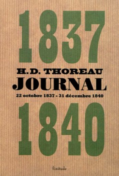 1837-1840, journal - Thoreau